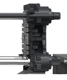 Built-in high-pressure clamping cylinder